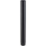 Conduit émaillé noir Ø80 avec joint – 100 cm