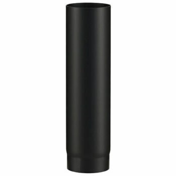 Conduit acier noir mat Ø150 – 50 cm