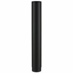 Conduit acier noir mat Ø150 – 100 cm