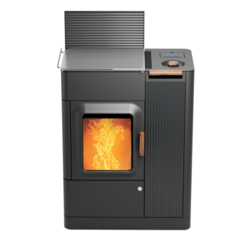 Poêle mixte Austroflamm Mo Duo Cook – 9,4 kW